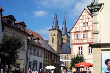 67 Gerolzhofen_Blick auf Stadtpfarrkirche